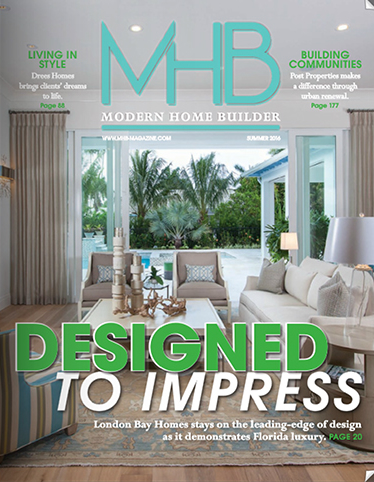 Modern Home Builder Magazine Cover